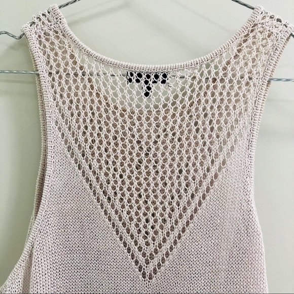 Soft Lilac Knit Tank Sz Small - Picture 4 of 5